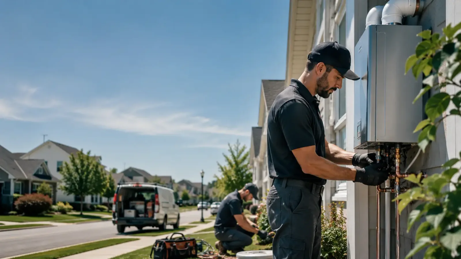 Tankless Water Heater Installation in Thompsons, TX